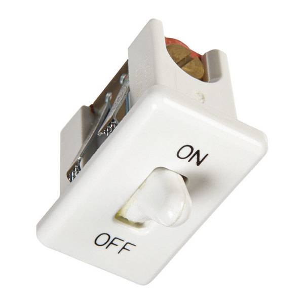 Jandorf Toggle Switch Snapin Wht 61018